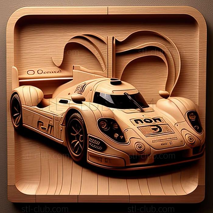 3D модель Porsche RS Spyder (STL)